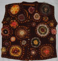 African Sunset Vest